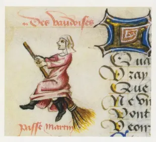 © Martin Le Franc, Le Champion des Dames, v. 1451, Paris, BNF, Ms fr. 12476, fol. 105v. 